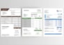do corporate editable excel, word, auto calculate invoice, receipt or quotation